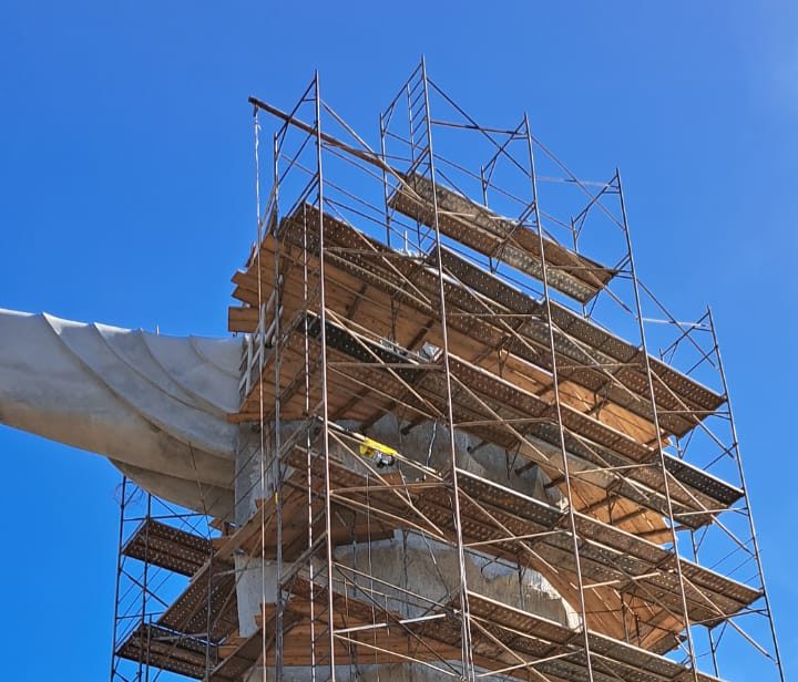 Cristo Acolhedor deve ser inaugurado em julho em Sobradinho; veja  comparativo de altura das estátuas - Jornal Força do Vale