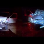 Colisão frontal deixa feridos no interior de Passa Sete