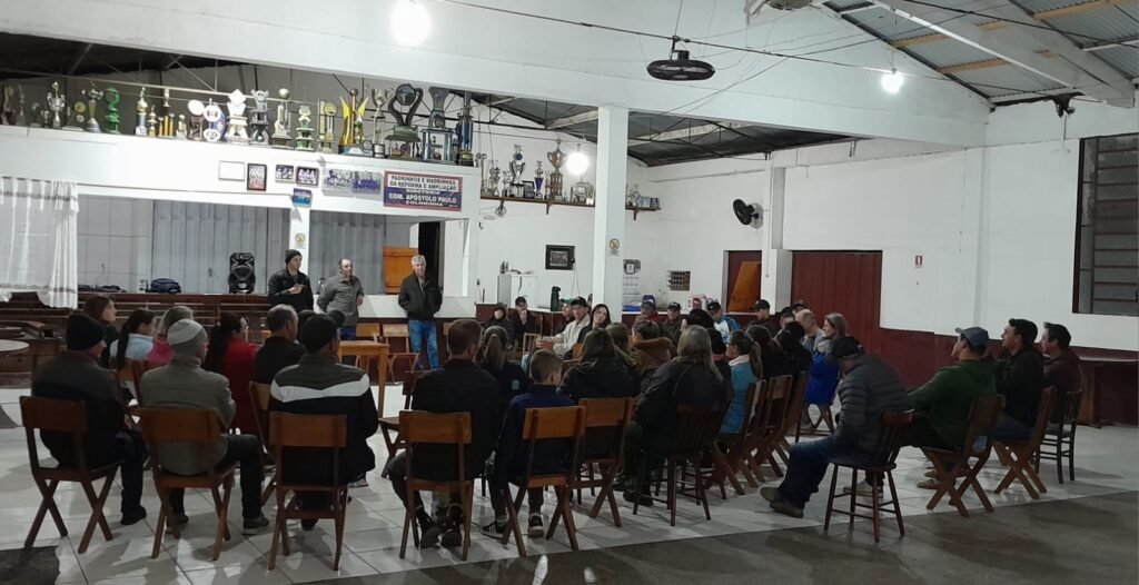 Reunião na localidade de Taboãozinho