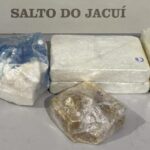 Dupla é presa com cocaína e crack em Salto do Jacuí