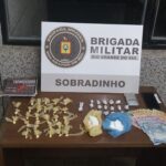Homem é preso por tráfico durante ação da Brigada Militar em Sobradinho