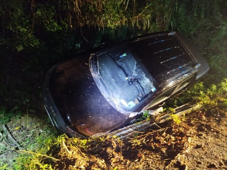 Saída de pista mobiliza bombeiros e Brigada Militar em Ibarama