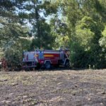 Incêndio atinge lavoura de soja no interior de Passa Sete