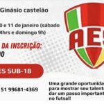 Associação Sobradinho promove seletiva para categorias de base