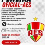 Associação Sobradinho promove seletiva para categorias de base