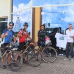 Lagoa Bonita do Sul recebe ciclistas da Rota dos Dinossauros e destaca potencial turístico