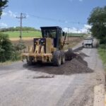 Obras da ERS 347 avançam, mas projeto da ponte em Serrinha do Pinhal segue indefinido