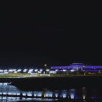 Lagoa Bonita adere à campanha Fevereiro Roxo com iluminação especial na Prefeitura