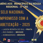 Lagoa Bonita do Sul conquista Selo Prata na alfabetização