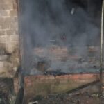 Incêndio atinge residência de madeira em Ibarama durante a madrugada