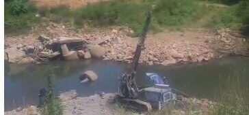 Iniciam perfurações para fundações da nova Ponte da Integração entre Lagoão e Gramado Xavier