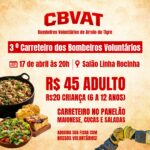 Bombeiros Voluntários de Arroio do Tigre promovem 3º Carreteiro solidário