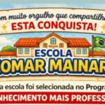 Escola Seomar Mainardi celebra reconhecimento nacional por valorização docente