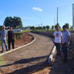 Segunda etapa das obras da Praça das Águas avança com anfiteatro e banheiros públicos em Lagoa Bonita do Sul