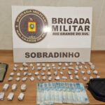 Brigada Militar prende homem por tráfico de drogas em Sobradinho