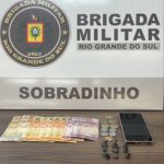 Brigada Militar prende homem por tráfico de drogas em Sobradinho