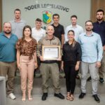 Câmara de Vereadores de Ibarama homenageia policial destaque de 2026