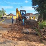 Prefeitura de Sobradinho inicia pavimentação nas cabeceiras da ponte do Bairro Baixada