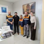 Coordenadora da Defesa Civil de Passa Sete participa de encontro para integração da Defesa Civil no Centro Serra