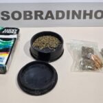 Brigada Militar de Sobradinho apreende maconha durante abordagem a motocicleta