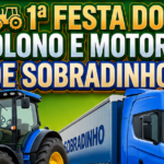 Sobradinho promove 1ª Festa do Colono e Motorista com programação especial no dia 26 de julho