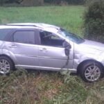 Carro capota na ERS-400 e duas pessoas ficam feridas em Sobradinho