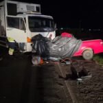 Colisão frontal na RSC-287 em Candelária deixa um morto e um ferido grave