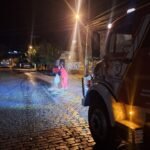 Derramamento de óleo provoca quedas de motociclistas e exige atenção no Centro de Sobradinho