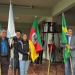 Ibarama recebe a Centelha da Chama Crioula conduzida por cavaleiros das 14ª e 20ª Regiões Tradicionalistas