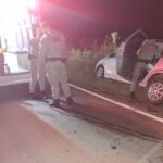 Homem é encaminhado ao hospital após acidente na ERS-400