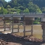 Obras de reconstrução da ponte entre Arroio do Tigre e Estrela Velha avançam