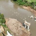 Ponte da Integração avança e se prepara para instalação das vigas longarinas