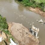 Ponte da Integração avança e se prepara para instalação das vigas longarinas