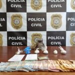 Polícia Civil prende homem e grande quantidade tráfico de drogas em Lagoa Bonita do Sul